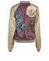 Gucci Reversible Embroidered Bomber Jacket, back view