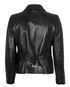 Gucci Button Up Leather Jacket, back view
