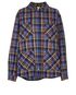 Gucci Mens Overshirt Plaid Jacket, front view