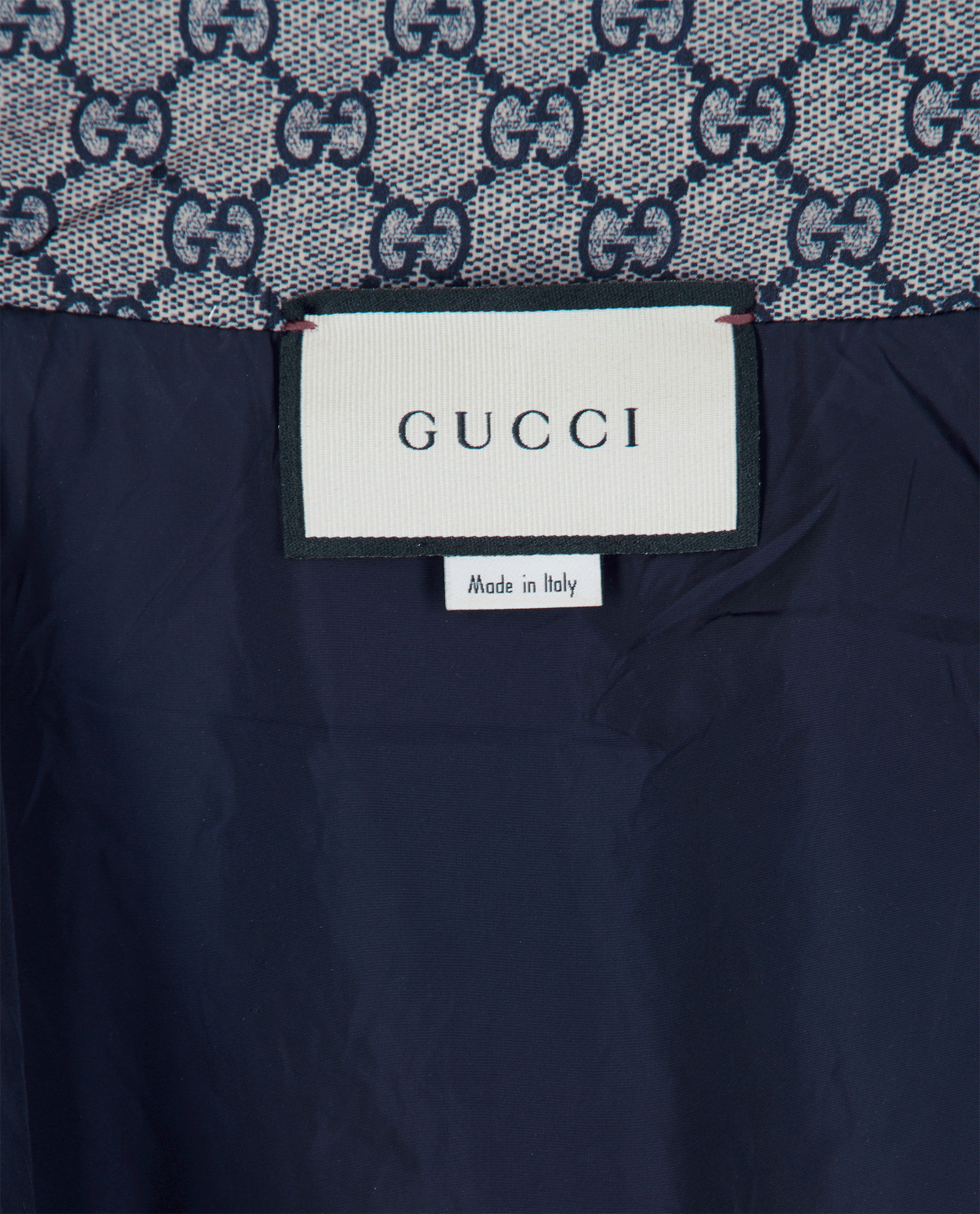 Gucci GG Web Stripe Track Jacket, &pound;650, Clothing, Navy, Nylon, Other view