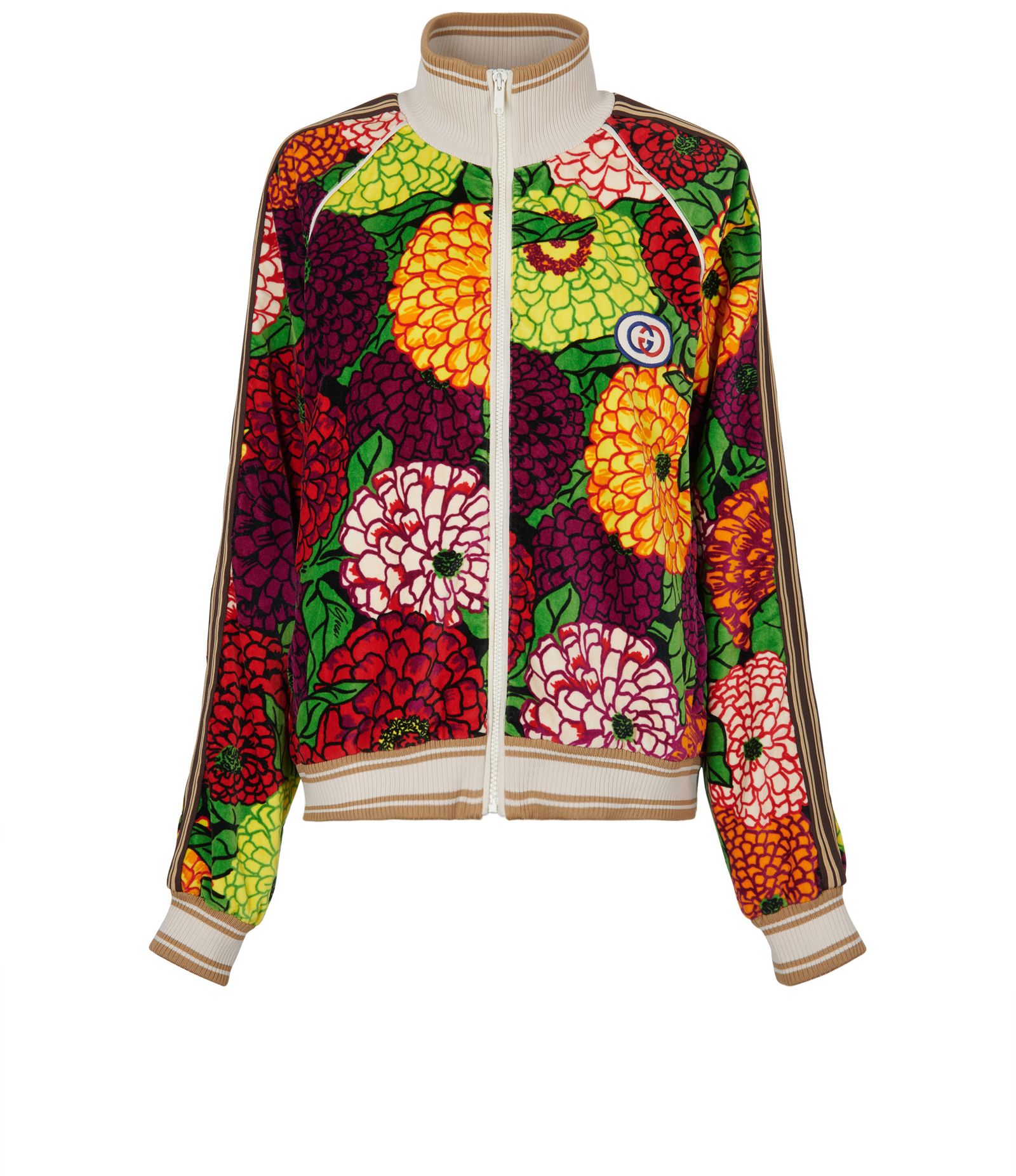 Gucci flower coat best sale