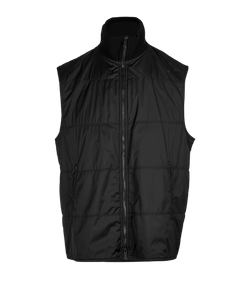 Hermes Zip-Up Gilet, Mens, Polyester/Polyurethane, Black, Sz XL, 3*