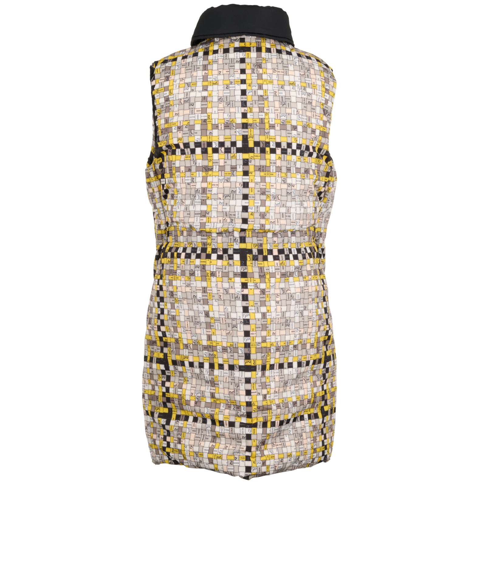 Hermes Long Puffer Gilet, &pound;1,600, Clothing, Black, Down Feathers/Polyester Mix, Other view