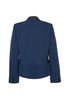 Hermes Leather Lapel Blazer, back view