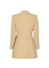 Hermes Single-Vent Blazer, &pound;450, Clothing, Beige, Silk, Back view