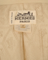 Hermes Single-Vent Blazer, &pound;450, Clothing, Beige, Silk, Other view