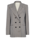 Isabel Marant Etoile Plaid Jacket, &pound;210, Clothing, Grey, Cotton/Viscose, Front view