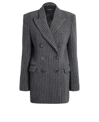 Isabel Marant Jaxen Double Breasted Blazer, front view