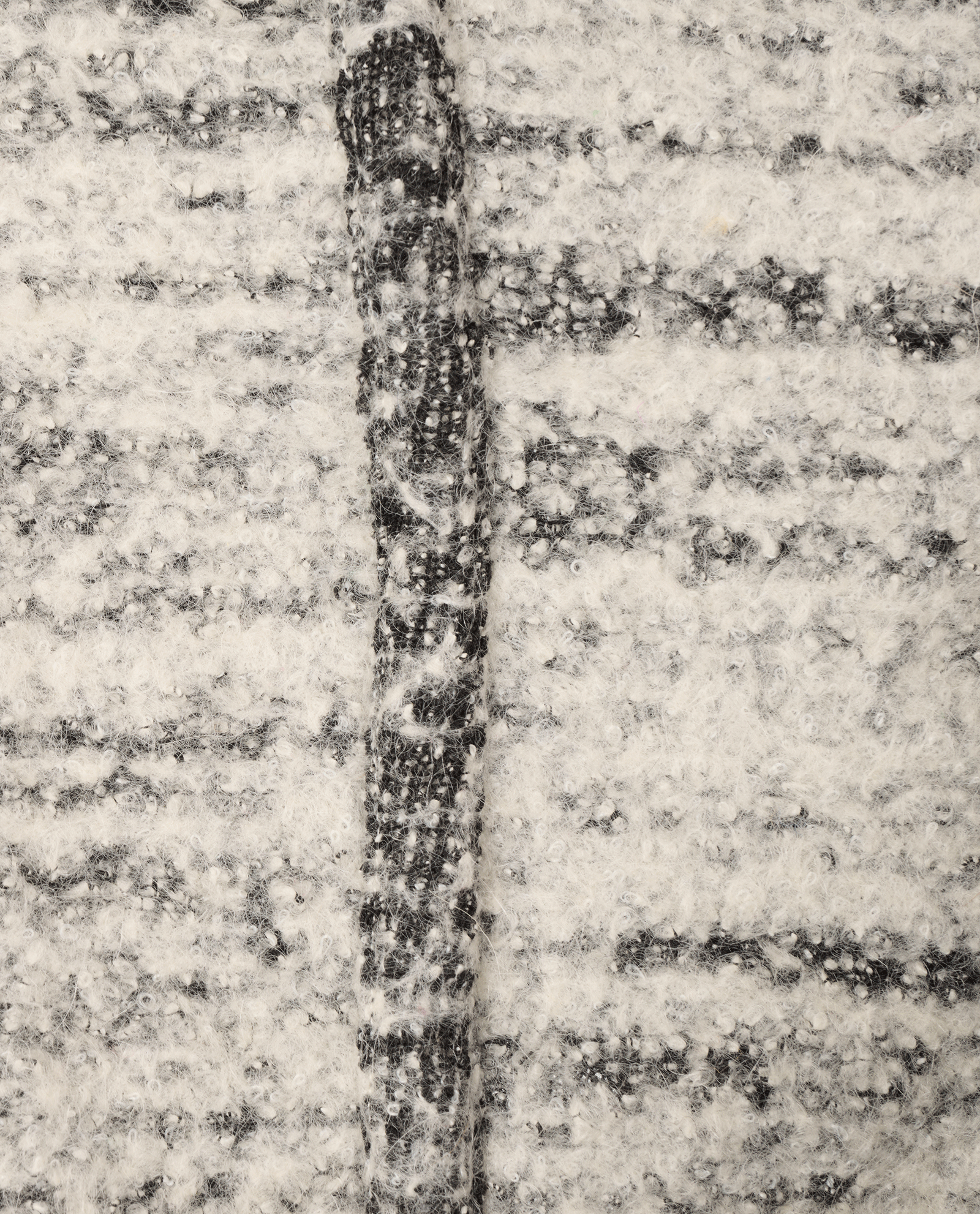 Isabel Marant Collarless Flecked Jacket, &pound;100, Clothing, Black/White, Wool, Other view