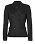 Isabel Marant Pinstripe Double Breasted Jacket, front view