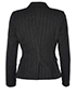 Isabel Marant Pinstripe Double Breasted Jacket, back view