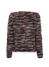 Isabel Marant Etoile Tweed Jacket, £90, Clothing, Black/Blue/Brown/White, Wool, Back view
