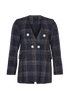 Isabel Marant Double Breasted Check Blazer, front view