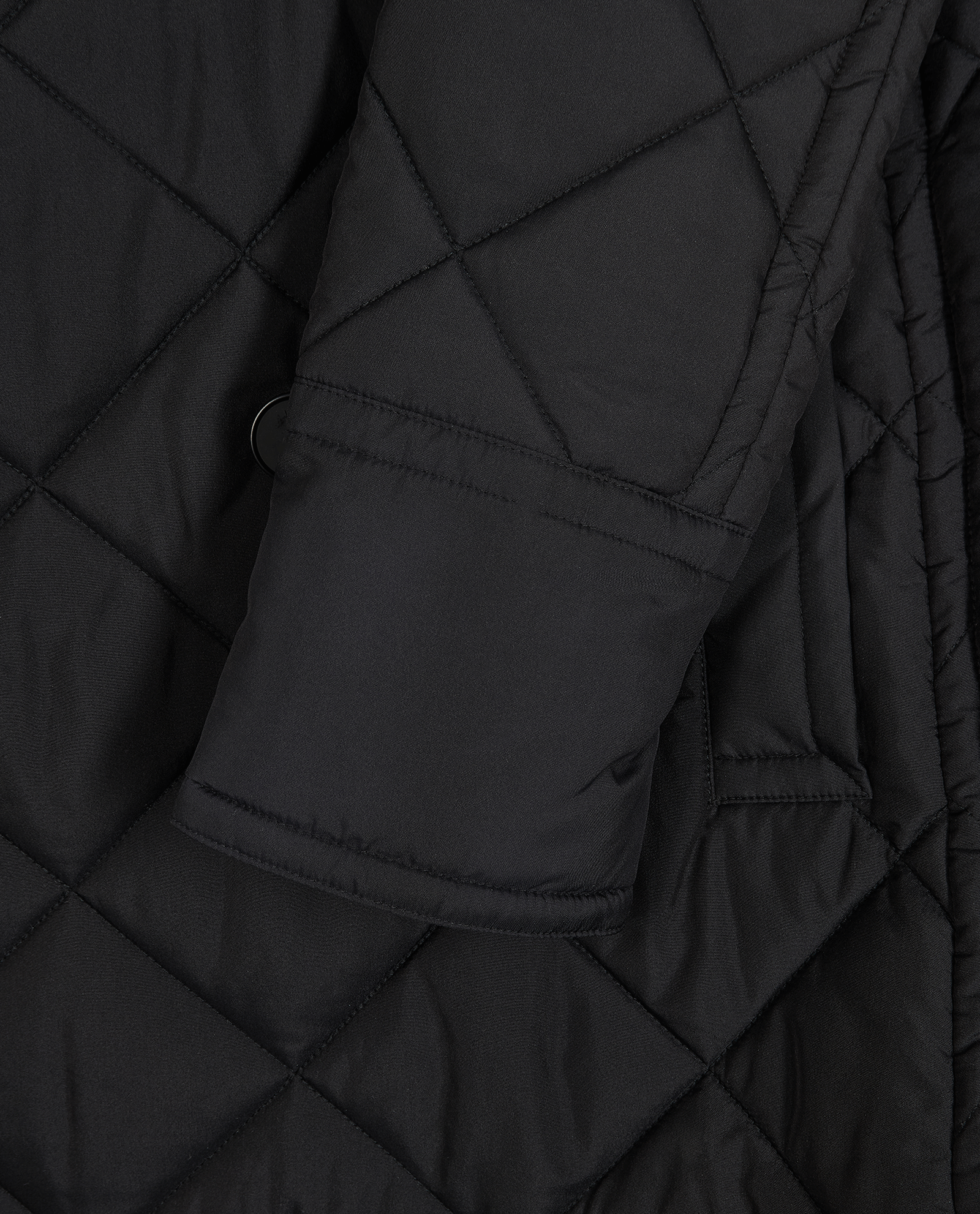 Joseph Denman Padded Jacket, &pound;175, Clothing, Black, Polyester/Silk, Other view