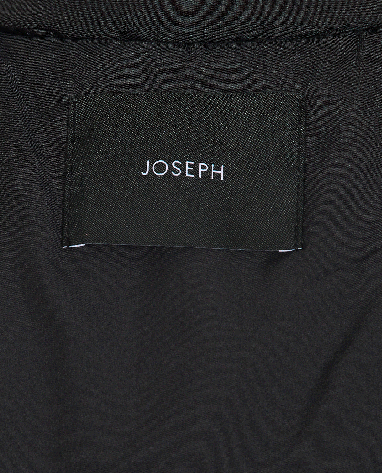 Joseph Denman Padded Jacket, &pound;175, Clothing, Black, Polyester/Silk, Other view