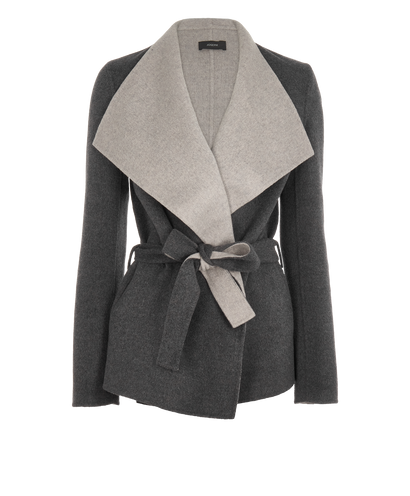 Joseph Belted Jacket, front view