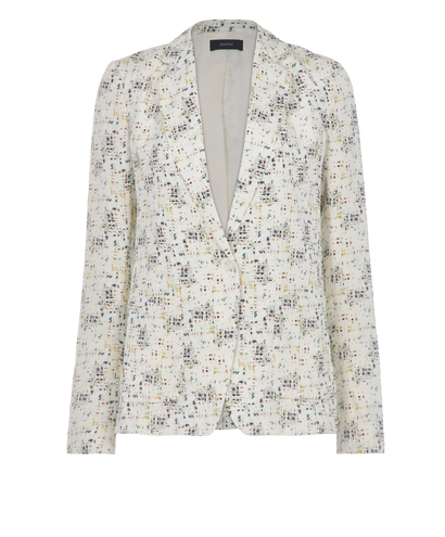 Joseph Abstract Print Blazer, front view