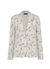 Joseph Abstract Print Blazer, front view