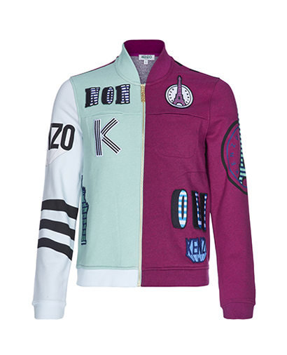 Kenzo Multicolor Bomber, front view
