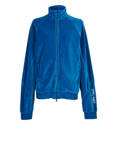 Kenzo Velour Track Jacket, front view