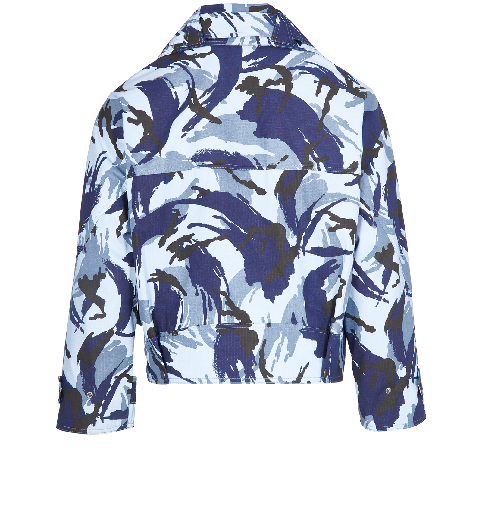Kenzo Camouflage Jacket, &pound;150, Clothing, Blue, Cotton, Back view