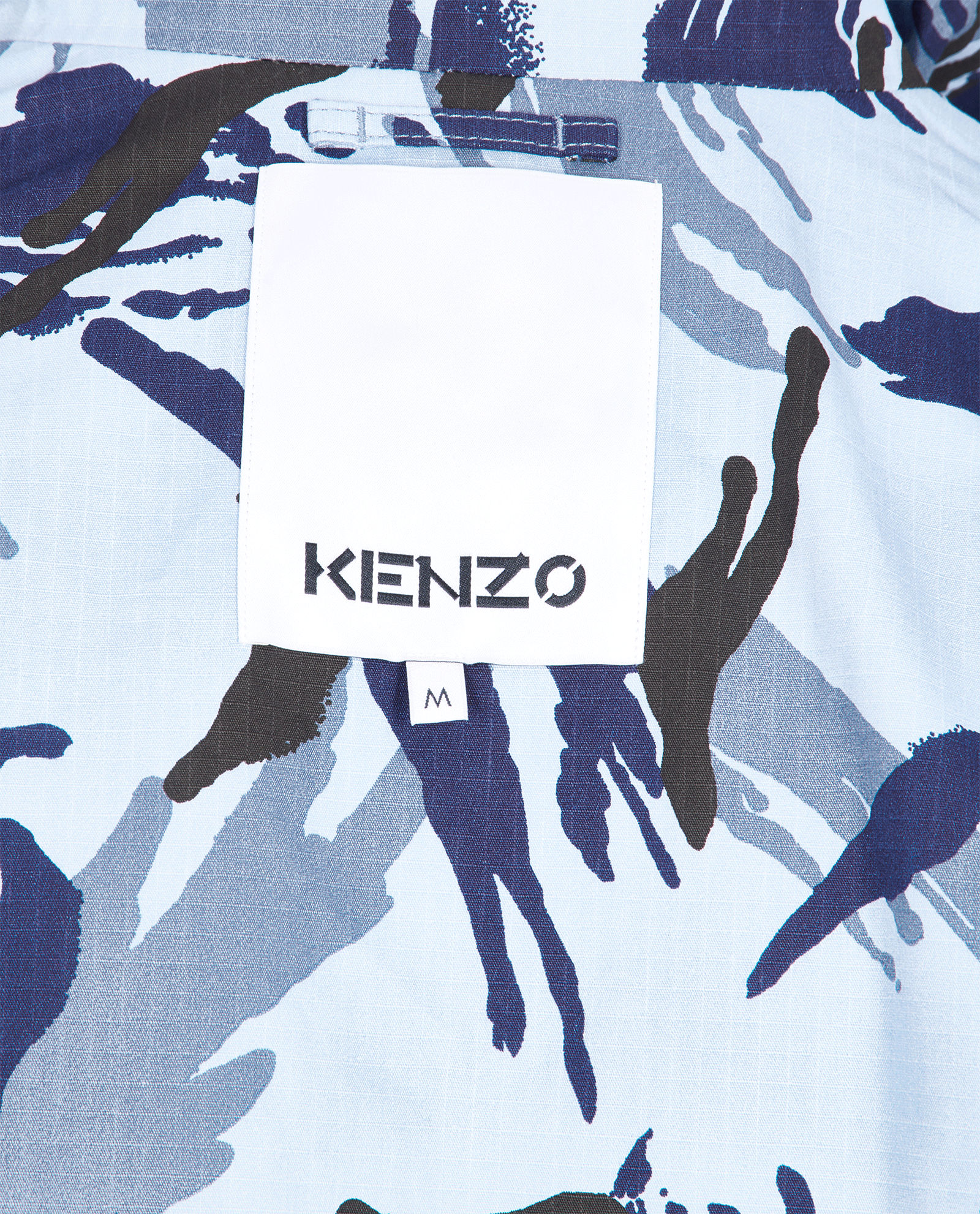 Kenzo Camouflage Jacket, &pound;150, Clothing, Blue, Cotton, Other view