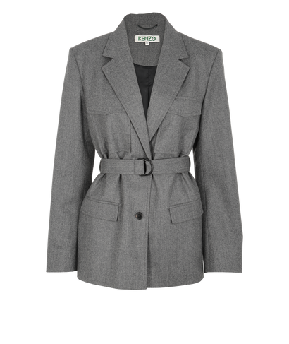 Kenzo Belted Blazer, front view
