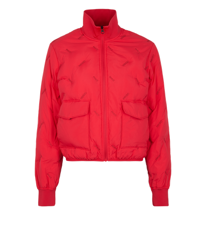 Kenzo Logo Embroidered Puffer Jacket, front view