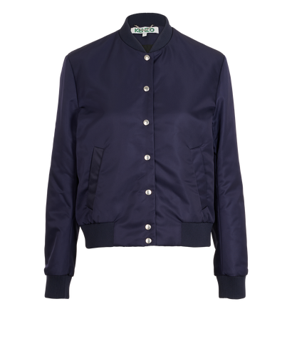 Kenzo Bomber Jacket, &pound;210, Clothing, Navy, Polyester, Front view