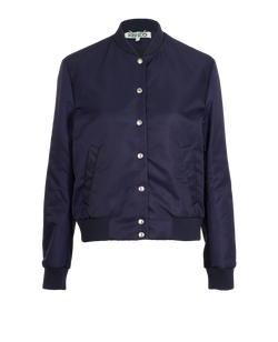 Kenzo Bomber Jacket, Poly, Navy, Sz M, 2*