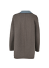 Loro Piana Jimi Reversible Jacket, &pound;550, Clothing, Blue/Taupe, Cashmere, Back view