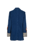 Loewe Cuff Denim Jacket, &pound;550, Clothing, Blue, Cotton, Back view
