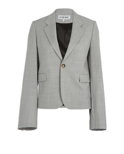 Loewe Blazer, Wool, Grey, UK8, 3*