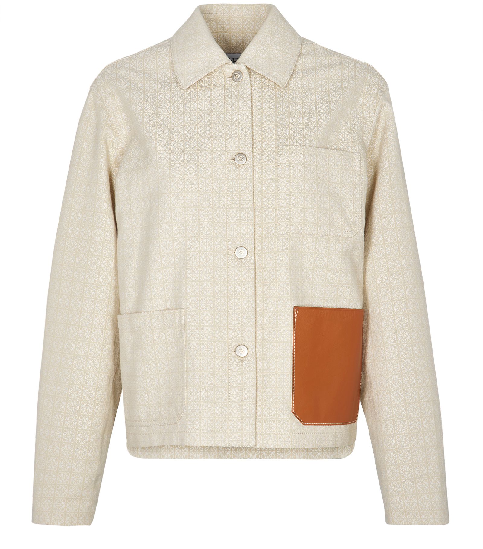 Loewe Anagram Jacquard Jacket, Jackets - Designer Exchange