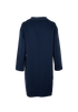 Loro Piana Long Belted Jacket, &pound;550, Clothing, Navy, Cashmere, Back view