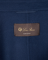 Loro Piana Long Belted Jacket, &pound;550, Clothing, Navy, Cashmere, Other view