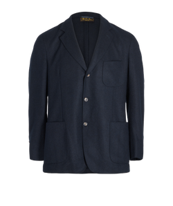 Loro Piana Blazer, Mens, Cashmere, Black, Sz S, DB, 3*