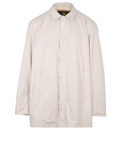 Loro Piana Rain Coat, &pound;1,250, Clothing, Cream, Polyester (Polymer), Front view
