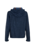 Loro Piana Hooded Zip-Up Jacket, &pound;1,200, Clothing, Navy, Goatskin/Suede, Back view