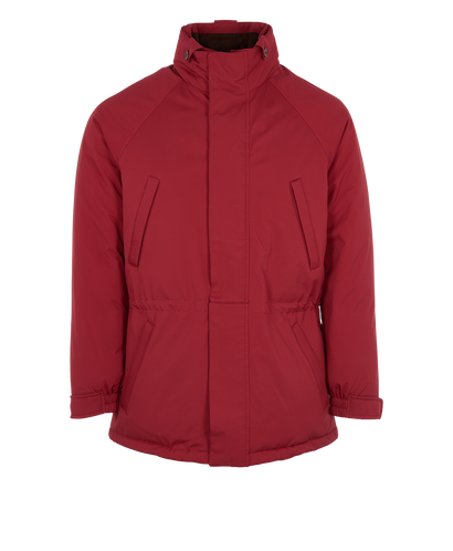 Loro Piana Icer Jacket, &pound;650, Clothing, Red, Down Feathers, Front view