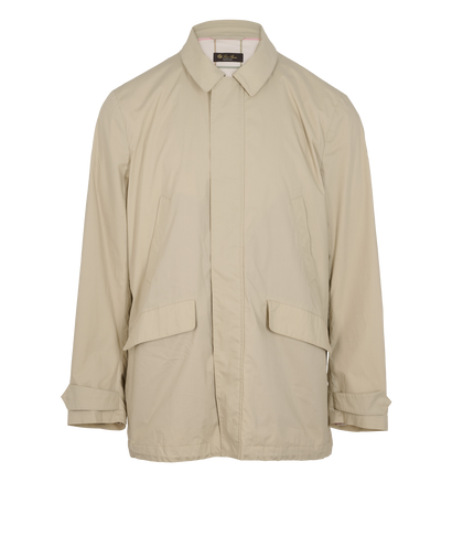 Loro Piana Storm System Mens Jacket, &pound;750, Clothing, Beige, Cotton, Front view
