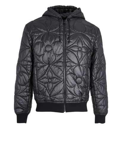 Louis Vuitton Flowers Quilted Puffer Jacket, front view