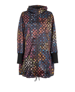 Louis Vuitton Long Rain Jacket, Nylon, Multi, UK12, 3*
