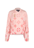 Louis Vuitton Gradient Giant Monogram Jacket, &pound;1,100, Clothing, Pink, Silk, Front view