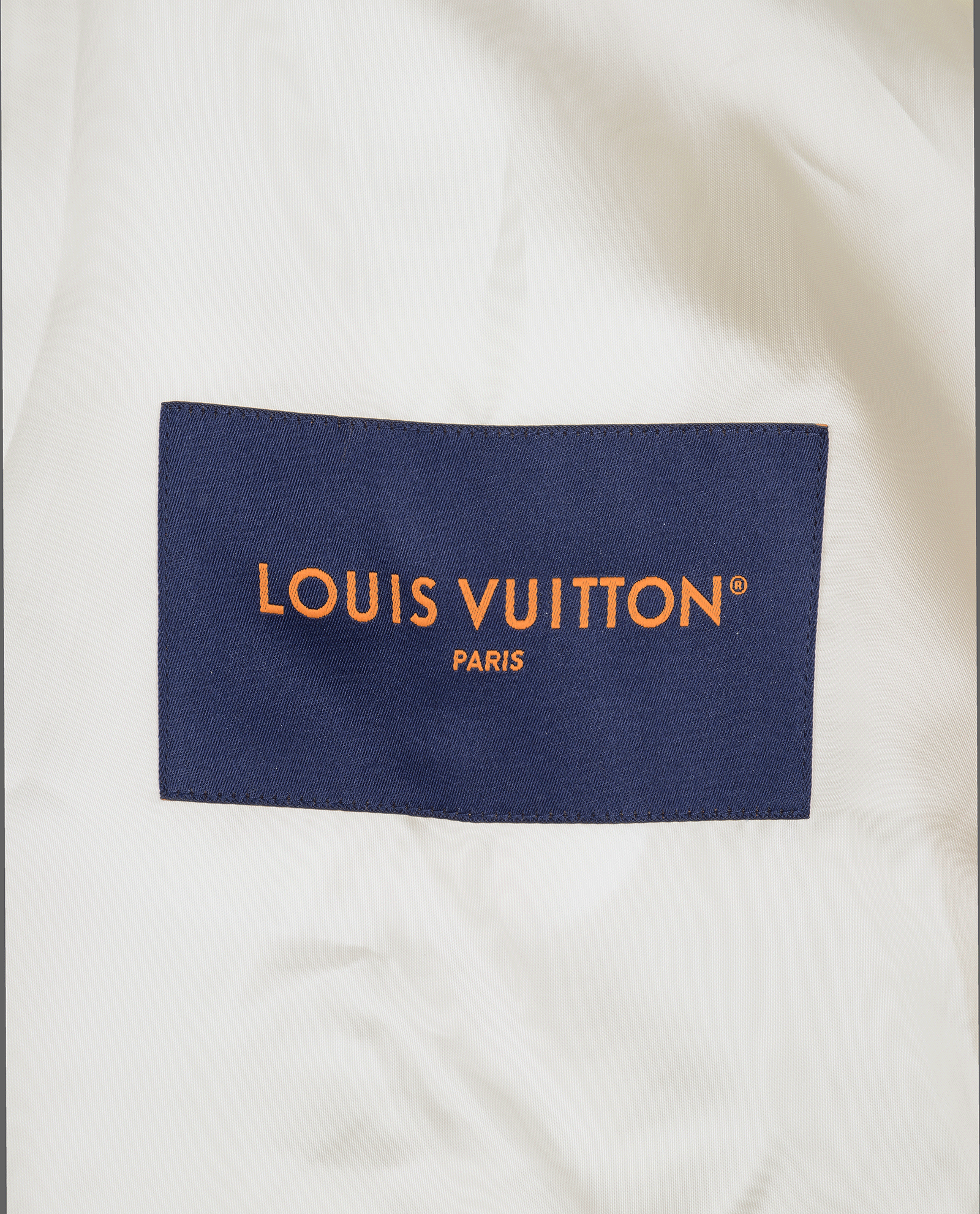 Louis Vuitton Playground Varsity Jacket, &pound;2,200, Clothing, Cream/Yellow, Leather/Wool, Other view