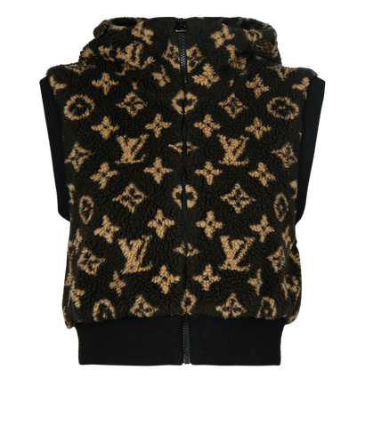 Louis Vuitton Shearling Gillet, front view