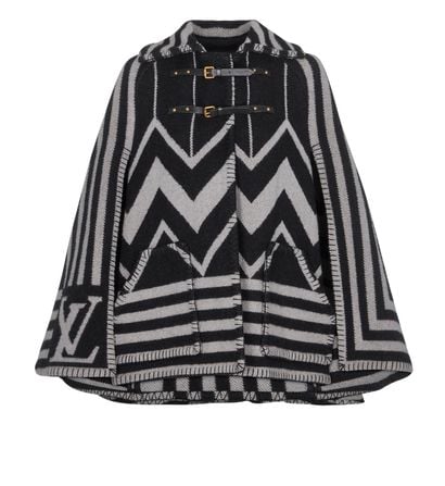Louis Vuitton Blanket Cape, £850, Front view