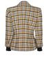 Louis Vuitton Tartan Tweed Jacket, back view