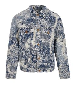 Louis Vuitton Distressed Floral Denim Jacket, Jackets - Designer Exchange