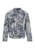 Louis Vuitton Distressed Floral Denim Jacket, front view